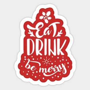 Merry Christmas Sticker